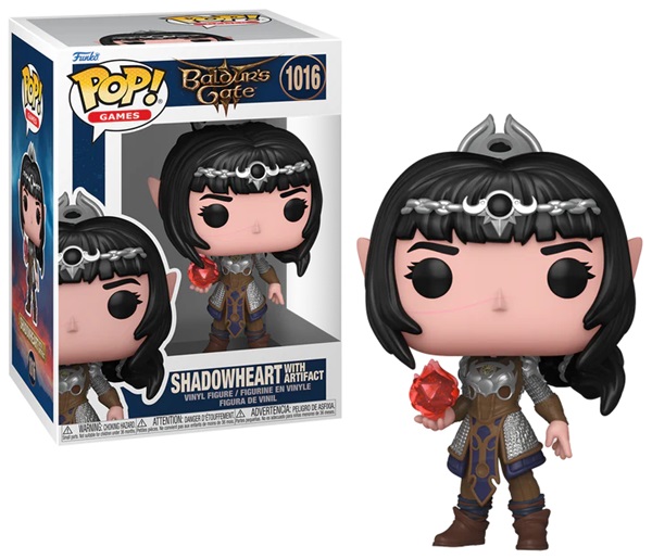 Funko Pop: Baldur   Gate   Shadowheart With Artifact  1016 Figure 9cm