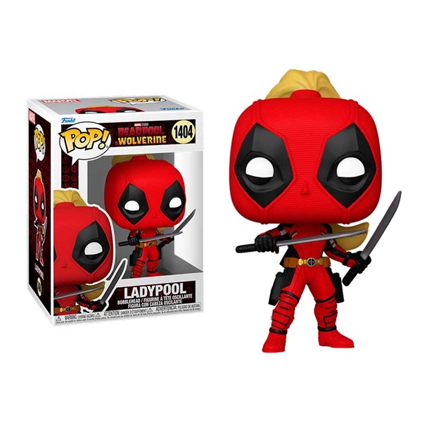 Funko Pop: Deadpool   Ladypool  1404 Pop  Vinyl Figure 9cm