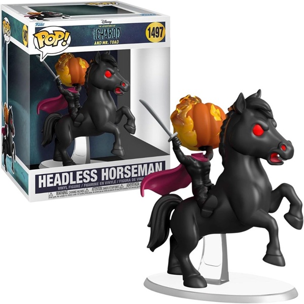 Funko Pop: Disney Sleepy Hollow Headless Horseman  1497 Rides Deluxe Vinyl Figure 9cm