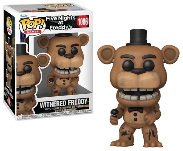 Funko Pop: Five Nights At Freddy   Withered Freddy  1086 Vinyl Figure 9cm