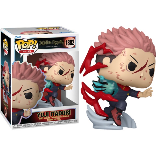 Funko Pop: Jujutsu Kaisen Yuji Itadori  1882 Animation Vinyl Figure 9cm