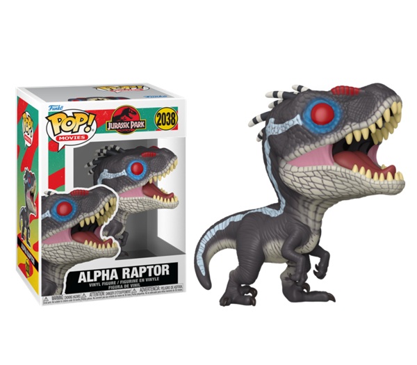 Funko Pop: Jurassic Park Alpha Raptor  2038 Movies Vinyl Figure 9cm