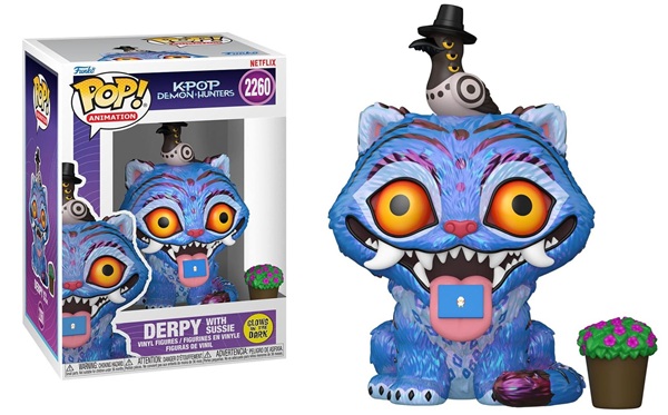 Funko Pop: Kpop Demon Hunters Derpy With Sussie  2260 Animation Vinyl Figure 9cm