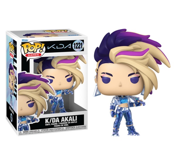 Funko Pop: League Of Legends   Da Akali  1221 Games Vinyl Figure 9cm