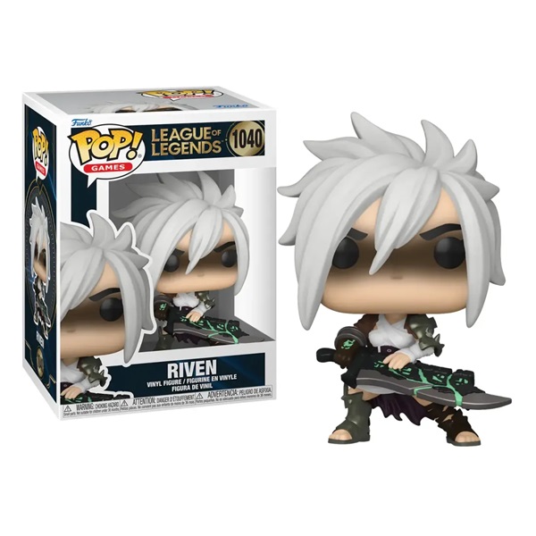 Funko Pop: League Of Legends Riven With Broken Blade  1040 Games Vinyl Figure 9cm