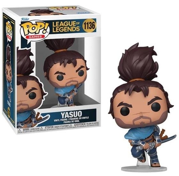 Funko Pop: League Of Legends Yasuo  1136 Games Vinyl Figure 9cm