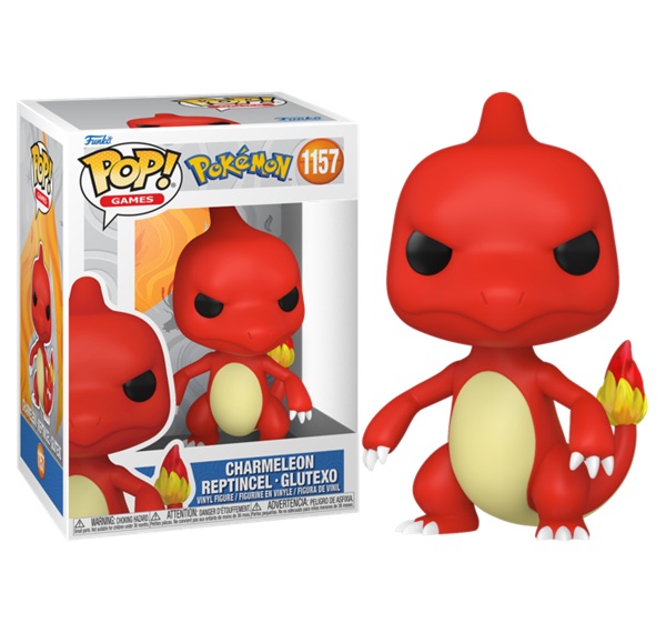 Funko Pop: Pokemon Charmeleon  1157 Games Vinyl Figure 9cm