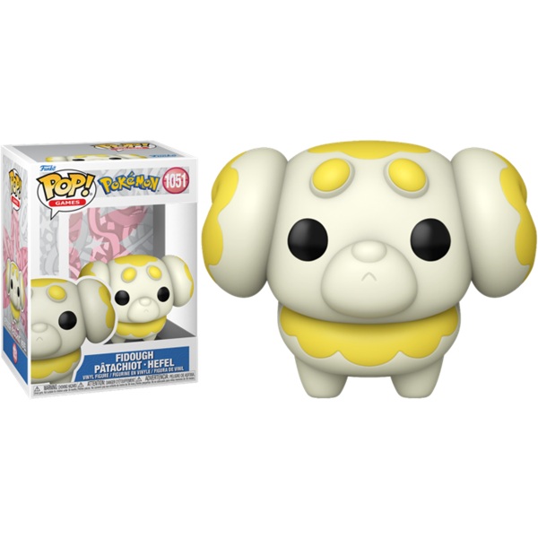 Funko Pop: Pokemon Fidough  1051 Games Vinyl Figure 9cm
