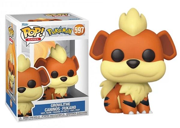 Funko Pop: Pokemon Growlithe Figure 9cm