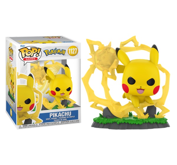 Funko Pop: Pokemon Pikachu  Electro Ball   1127 Games Vinyl Figure 9cm