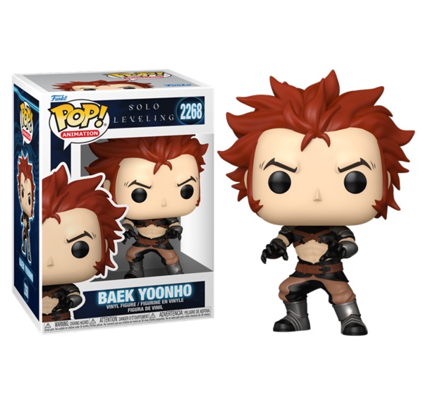 Funko Pop: Solo Leveling Baek Yoonho  2268 Animation Vinyl Figure 9cm