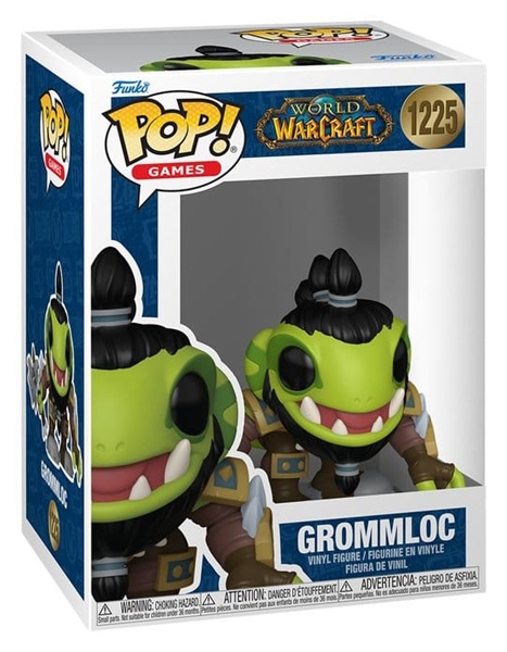 Funko Pop: World Of Warcraft Grommloc  Murloc Cosplay   1225 Games Vinyl Figure 9cm