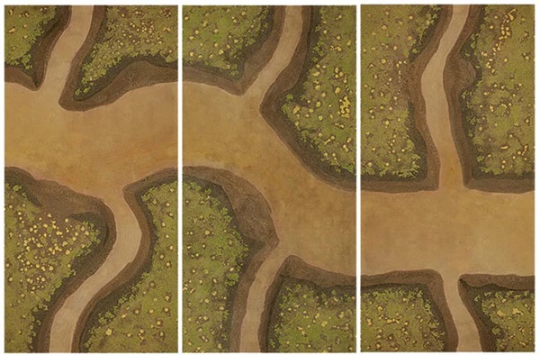 Game Mat Set: Flames Of War: Mekong River Galeforce      Mats  60cm   120cm  Fw903a