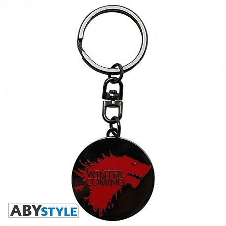 Game Of Thrones Winter Is Coming Keychain     195 184 Glering