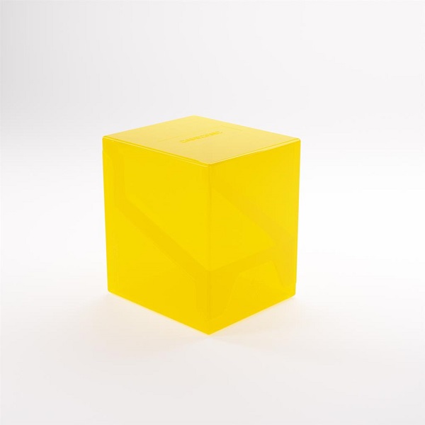 Gamegenic Deck Box: Bastion 100    Yellow  Gul