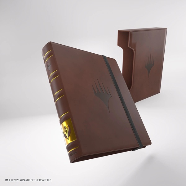 Gamegenic Mappe: Magic: The Gathering Secrets Of Strixhaven Cards Almanac 18-pocket  Holder 360 Kort  Silverquill