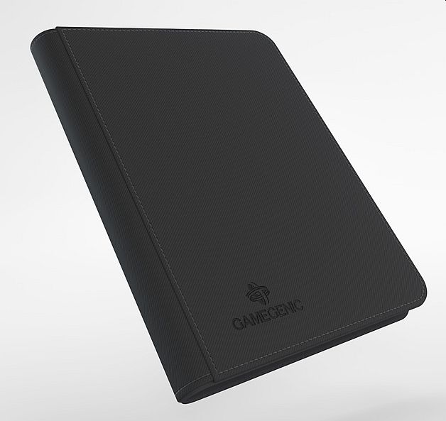 Gamegenic Mappe: Zip-up Album  -pocket  Holder 160 Kort  Black  Sort