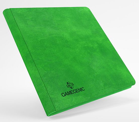 Gamegenic Mappe: Zip-up Album 24-pocket  Holder 480 Kort  Green  Gr 195 184