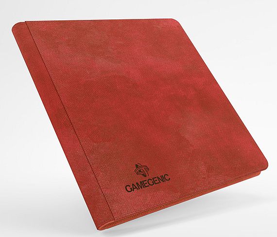 Gamegenic Mappe: Zip-up Album 24-pocket  Holder 480 Kort  Red    195 184