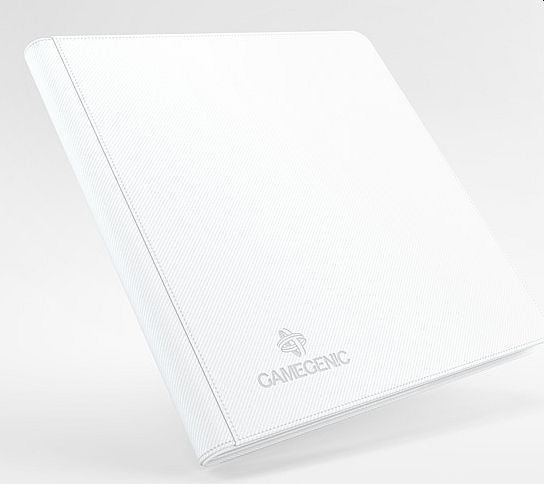 Gamegenic Mappe: Zip-up Album 24-pocket  Holder 480 Kort  White  Hvid