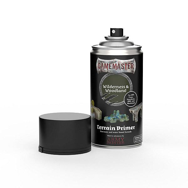 Gamemaster Terrain Primer  Spray  Wilderness   Woodland Gm3003