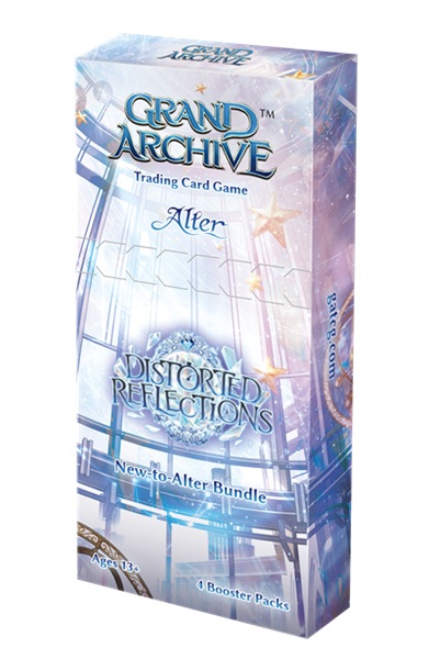Grand Archive Tcg: Distorted Reflections New-to-alter Bundle    Booster Packs