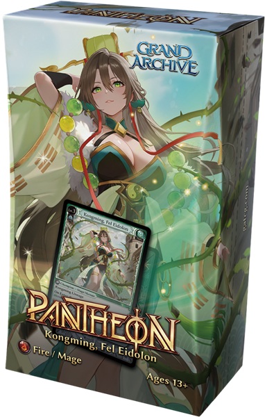 Grand Archive Tcg: Radiant Origins Pantheon Deck: Kongming  Fel Eidolon