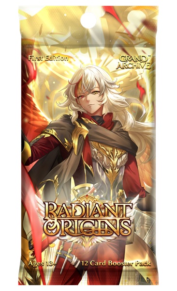 Grand Archive Tcg: Radiant Origins  1st Edition  Booster Pack