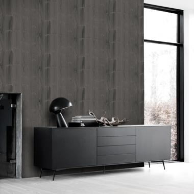 Grey Wood Tapet Af Illux
