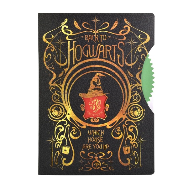 Harry Potter Colourful Crest Spinner Notebook