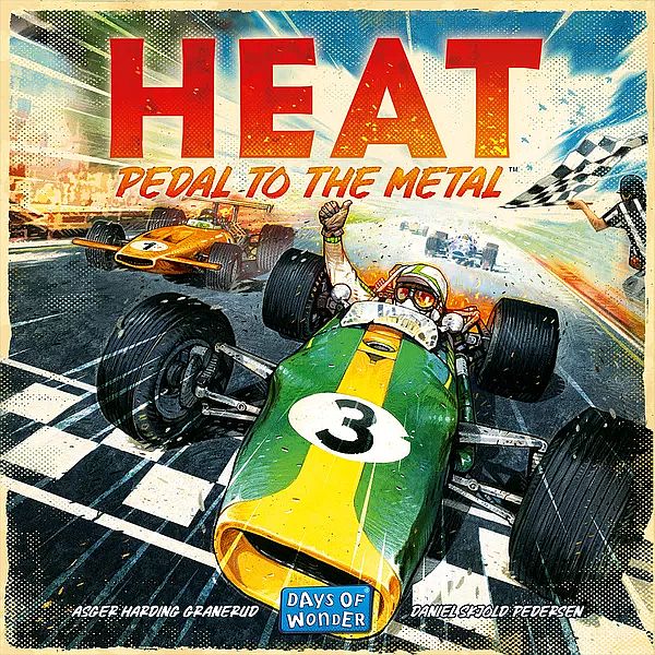 Heat: Pedal To The Metal  Engelsk  Board Game