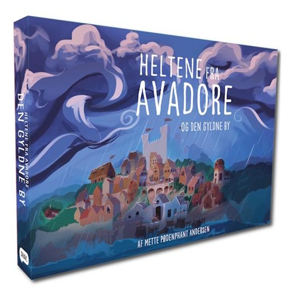 Heltene Fra Avadore Og Den Gyldne By  Dansk  Board Game
