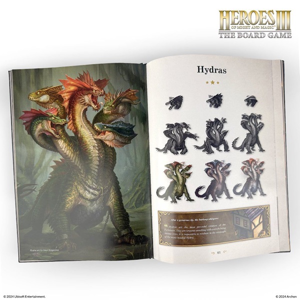 Heroes Of Might   Magic Iii: The Board Game Art Book  Hardcover
