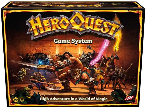 Heroquest Game System  Engelsk  Avalon Hill  Core Game  Retail Edition