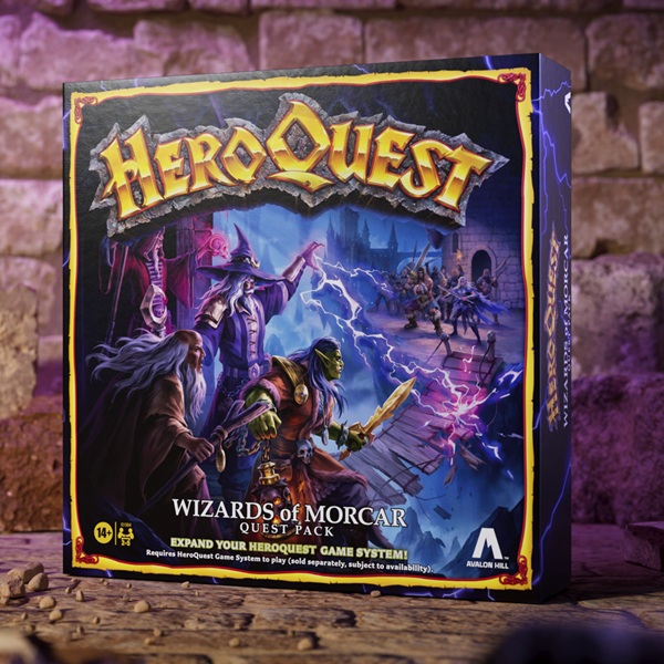 Heroquest Game System  Engelsk  Avalon Hill : Wizards Of Morcar Quest Pack Expansion