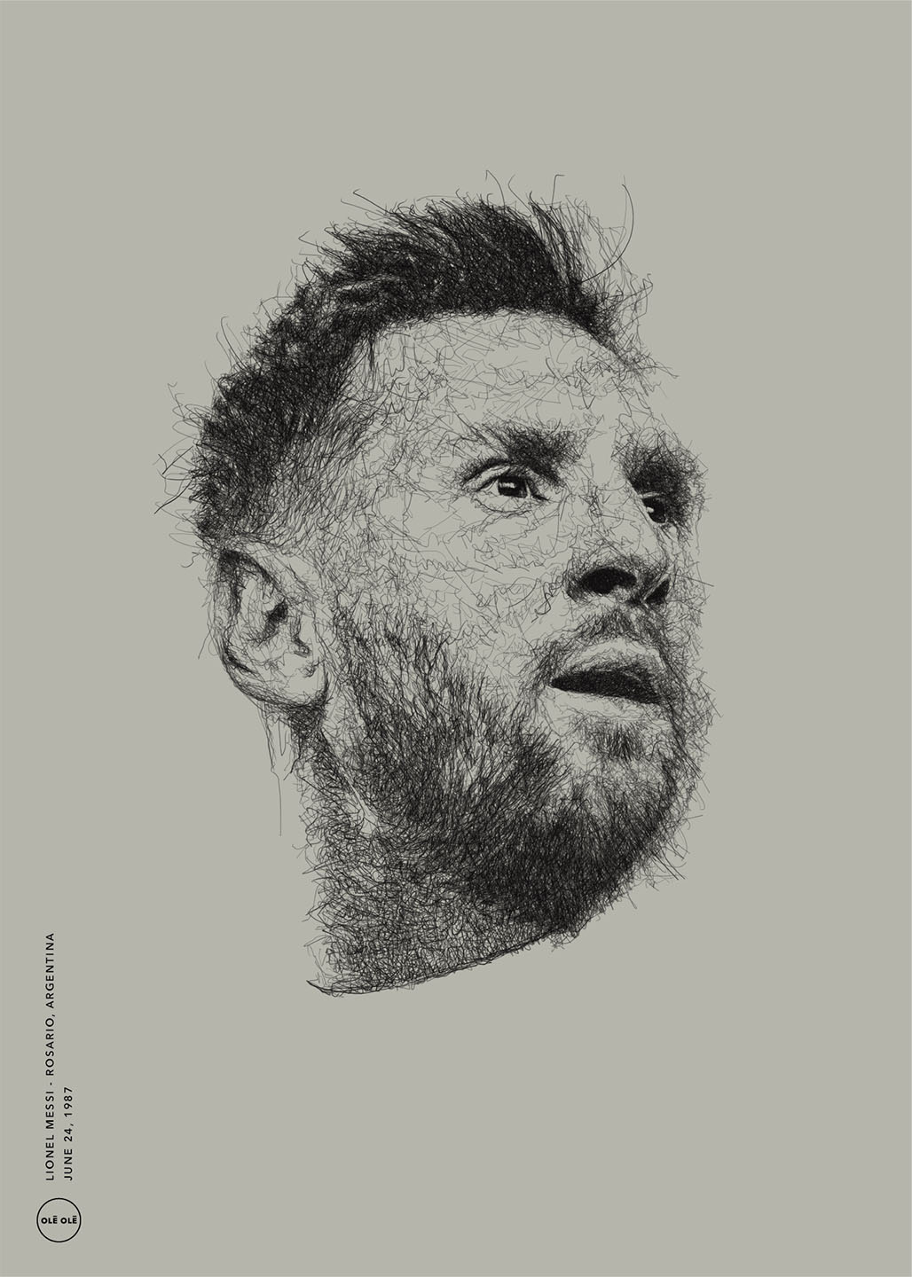 Icons   Lionel Messi Af Olé Olé