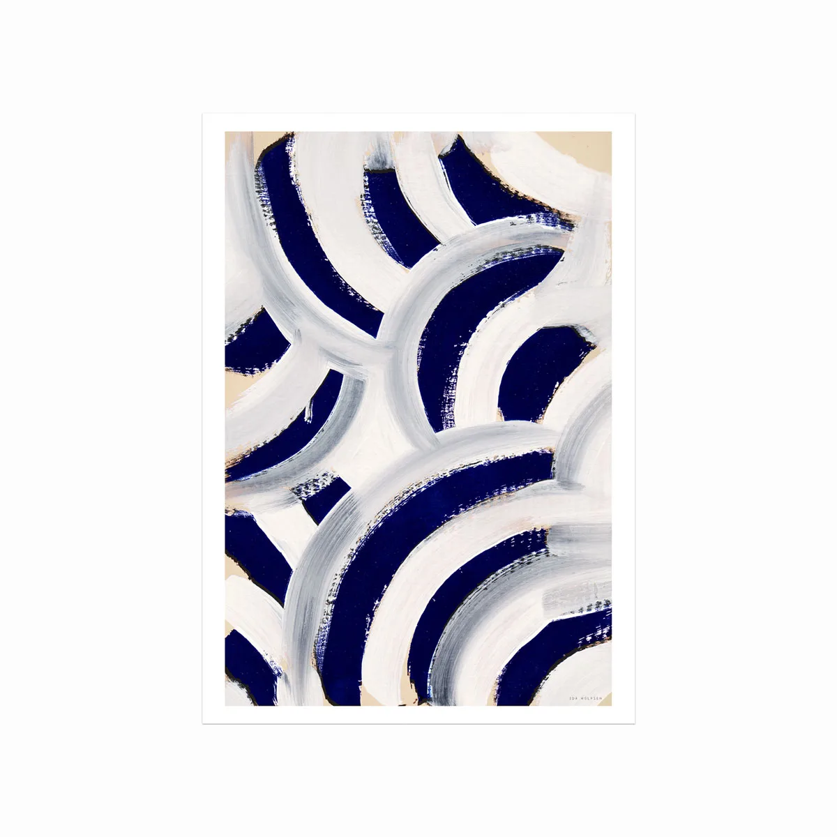 Ida Wolfsen  Blue Stripes