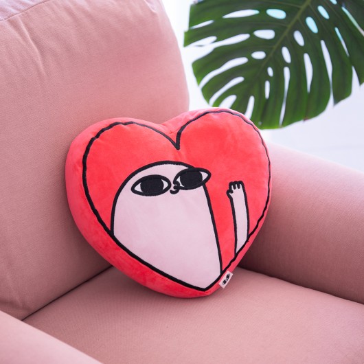 Ketnipz Heart Cushion Pillow Plush