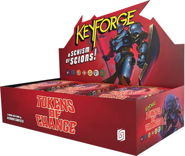 Keyforge: Tokens Of Change Archon Deck Display  12 Decks