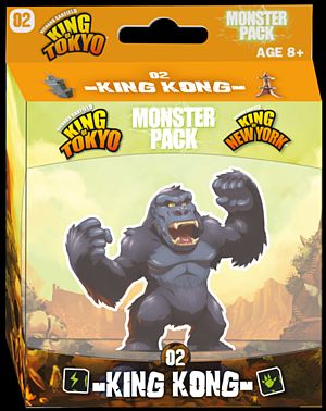 King Of Tokyo New York: King Kong Monster Pack    Expansion  Engelsk