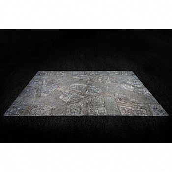 Kraken Wargames Gaming Mat Cobblestone City     44 Quot X30 Quot   112x76cm