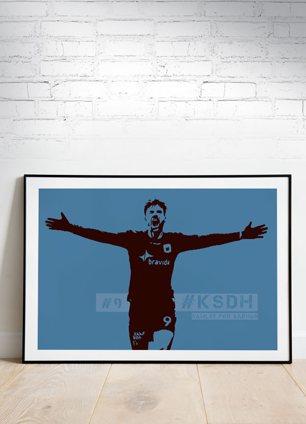 Ksdh Agf-plakat Nr    Patrick Mortensen 29     21 Cm  A4  Kr  199 -