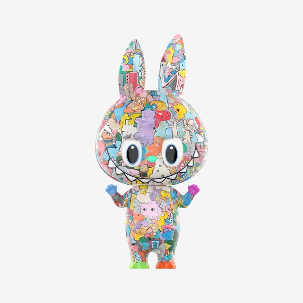 Labubu: The Monsters Mega Labubu 400  Tenth Anniversary 35cm
