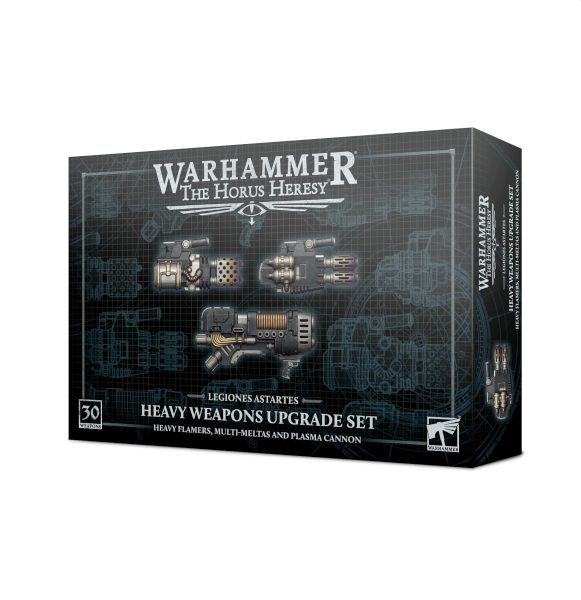 Legiones Astartes Heavy Weapons Upgrade Set: Heavy Flamers  Multi-meltas And Plasma Cannon  The Horus Heresy  99123001010