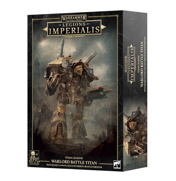 Legions Imperialis Titan Legions Warlord Titan With Quake Cannon And Conversion Beam Extirpator 99122699035