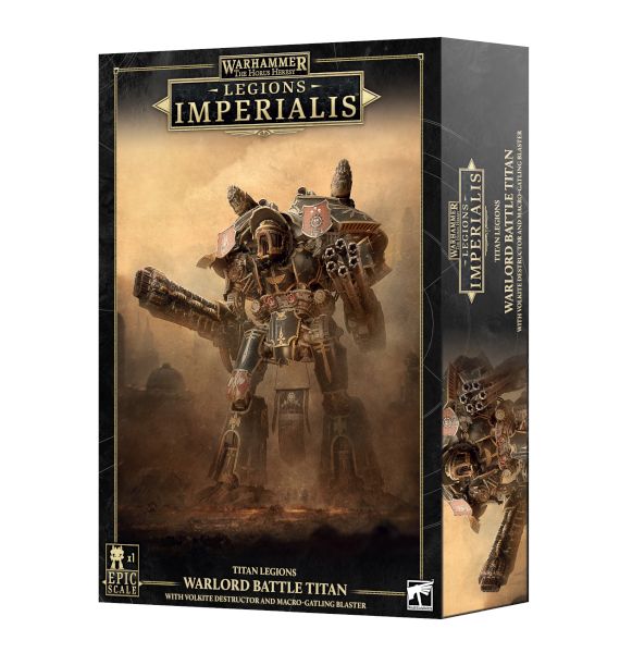 Legions Imperialis Titan Legions Warlord Titan With Volkite Destructor And Macro-gatling Blaster 99122699038