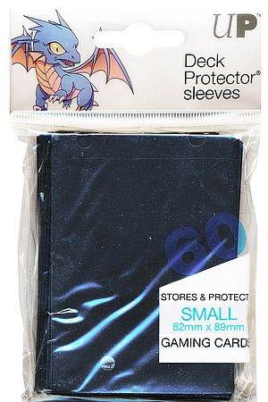 60 Lommer Ultra Pro Pro-gloss Small: Black  Sorte     195 184   Kvalitet  Yu-gi-oh  St 195 184 Rrelse  82964 Sleeves