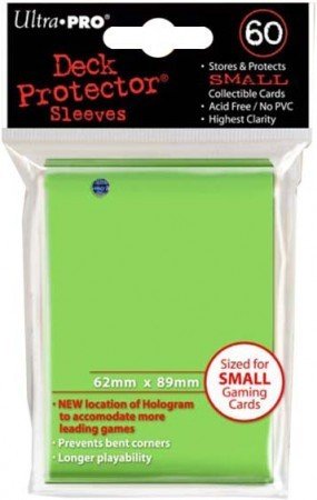 60 Lommer Ultra Pro Pro-gloss Small: Lime Green  Lysegr 195 184 Nne     195 184   Kvalitet  Yu-gi-oh  St 195 184 Rrelse  84100 Sleeves