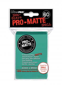 60 Lommer Ultra Pro Pro-matte Small Aqua    195 184   Kvalitet  Non-glare Professional Sleeves Yu-gi-oh  St 195 184 Rrelse  84152