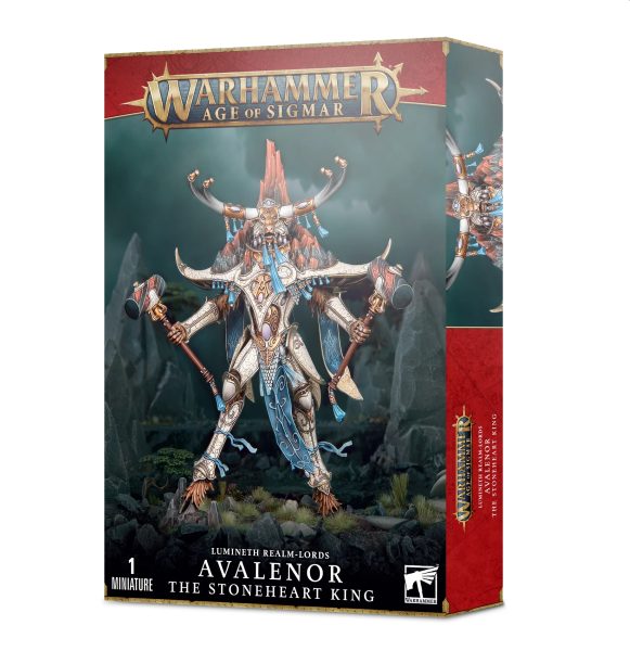 Lumineth Realm-lords Avalenor  The Stoneheart King   Alarith Spirit Of The Mountain 99120210058 Do